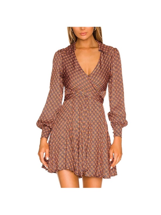 Free People Dresses & Skirts - Free People It Takes Two Sleeve Mini Dress in Night Combo size Medium